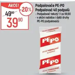 Globus Podpalovače PE-PO Podpalovač 40 podpalů nabídka