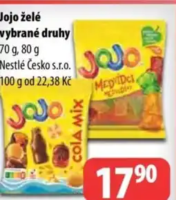 Partner Maloobchodní síť Jojo želé vybrané druhy nabídka