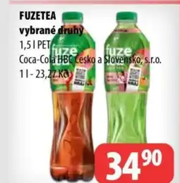 Partner Maloobchodní síť FUZETEA vybrané druhy nabídka