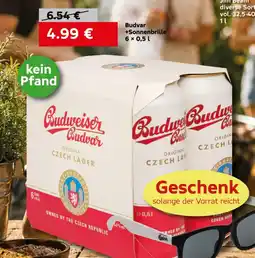 VELTA Free Shop Budvar +Sonnenbrille nabídka