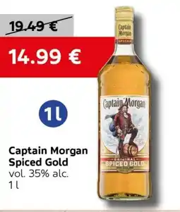 VELTA Free Shop Captain Morgan Spiced Gold nabídka