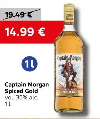 VELTA Free Shop Captain Morgan Spiced Gold nabídka