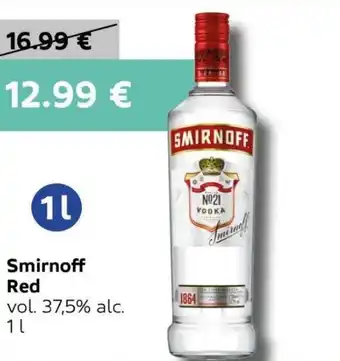 VELTA Free Shop Smirnoff Red nabídka