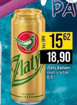 Jip ZLATÝ BAŽANT světlý ležák 0,5 l nabídka