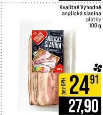 Jip Kvalitně Výhodně anglická slanina plátky nabídka