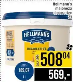 Jip Hellmann's majonéza decorative nabídka
