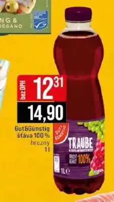 Jip Gut&Günstig šťáva 100% hrozny nabídka
