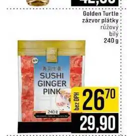 Jip Golden Turtle zázvor plátky růžový bily nabídka