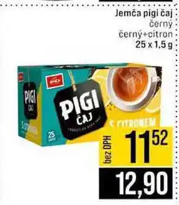Jip Jemča pigi čaj černý černý+citron 25 x 1,5 g nabídka