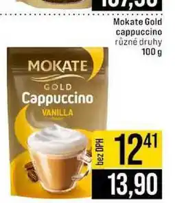 Jip Mokate Gold cappuccino různé druhy nabídka