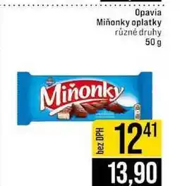 Jip Opavia Miñonky oplatky různé druhy nabídka
