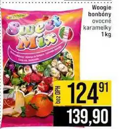 Jip Woogie bonbóny ovocné karamelky nabídka