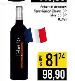 Jip Éclats d'Aromes Sauvignon Blanc IGP Merlot IGP nabídka