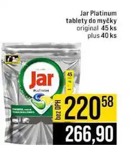 Jip Jar Platinum tablety do myčky original 45 ks plus 40 ks nabídka