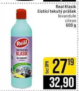 Jip Real Klasik čistící tekutý prášek levandule citron nabídka