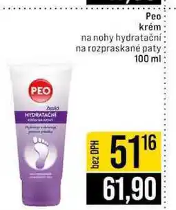 Jip Peo krém na nohy hydratační na rozpraskané paty nabídka