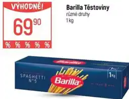 Globus Barilla Těstoviny nabídka