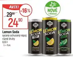 Globus Lemon Soda nabídka