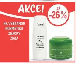 Globus Na vybranou kosmetiku značky ziaja nabídka