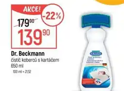 Globus Dr. Beckmann čistič koberců s kartáčem nabídka
