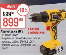 Globus Aku vrtačka 20 V nabídka