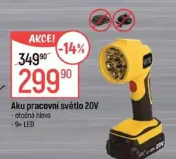 Globus Aku pracovní světlo 20V nabídka
