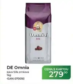 Tamda Foods DE Omnia káva Silk zrnková nabídka