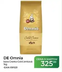 Tamda Foods DE Omnia káva Crema Gold zrnková nabídka