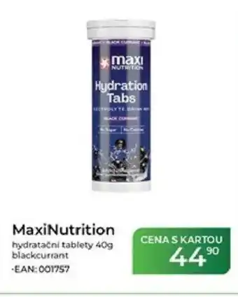 Tamda Foods MaxiNutrition hydratační tablety blackcurrant nabídka