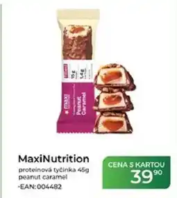 Tamda Foods MaxiNutrition proteinová tyčinka peanut caramel nabídka