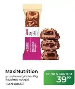 Tamda Foods MaxiNutrition proteinová tyčinka hazelnut nougat nabídka