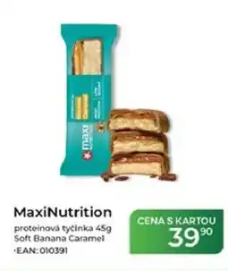Tamda Foods MaxiNutrition proteinová tyčinka Soft Banana Caramel nabídka