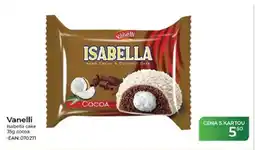 Tamda Foods Vanelli Isabella cake nabídka