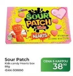 Tamda Foods Sour Patch Kids candy Hearts box nabídka
