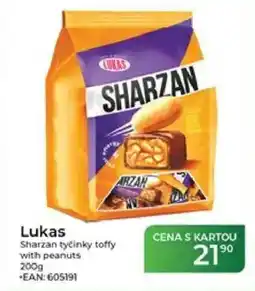 Tamda Foods Lukas Sharzan tyčinky toffy with peanuts nabídka