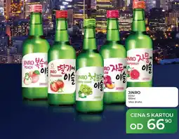 Tamda Foods JINRO Soju nabídka