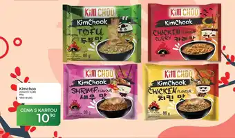 Tamda Foods Kimchoo instantní nudle nabídka