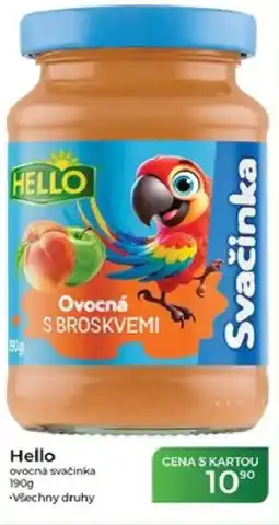 Tamda Foods Hello ovocná svačinka nabídka