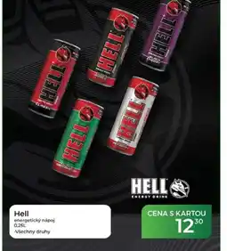 Tamda Foods Hell energetický nápoj nabídka