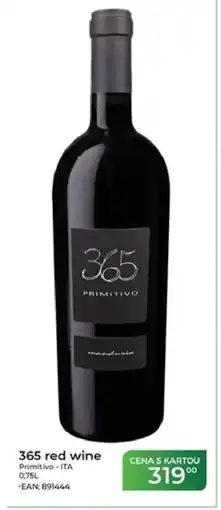 Tamda Foods 365 red wine Primitivo-ITA nabídka