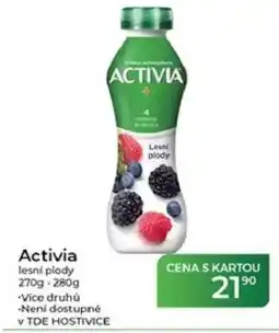 Tamda Foods Activia lesni plody nabídka