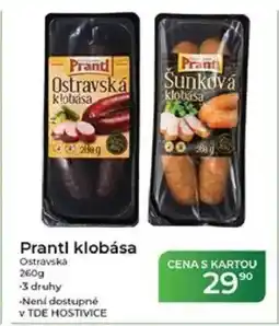 Tamda Foods Prantl klobása Ostravská nabídka