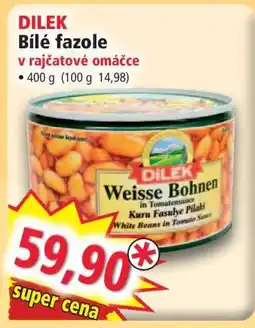 Norma DILEK Bílé fazole v rajčatové omáčce nabídka