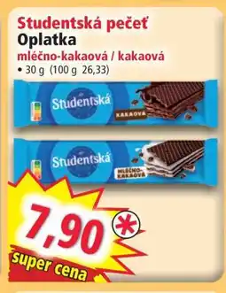 Norma Studentská pečeť Oplatka nabídka