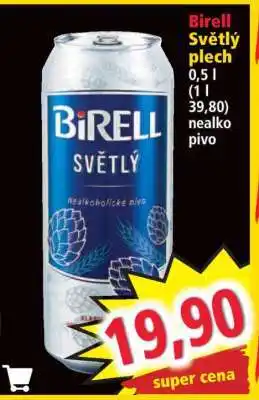 Norma BIRELL SVĚTLÝ plech nabídka
