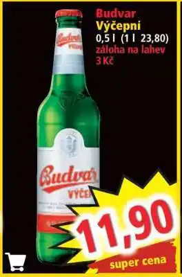 Norma Budvar výčepní nabídka