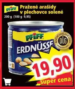 Norma Pražené arašídy v plechovce solené nabídka