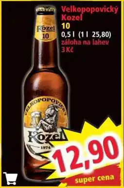 Norma Velkopopovický Kozel 10 nabídka