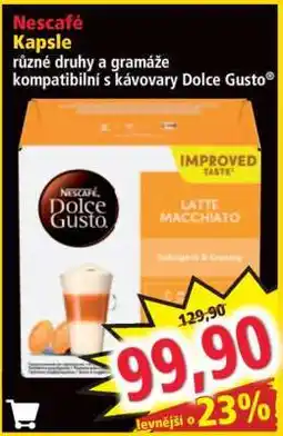Norma Nescafé Kapsle nabídka