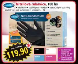 Norma Nitrilové rukavice, 100 ks nabídka